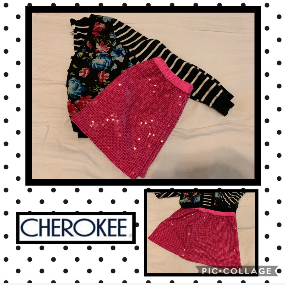Sz 10/12 sequin skirt!!